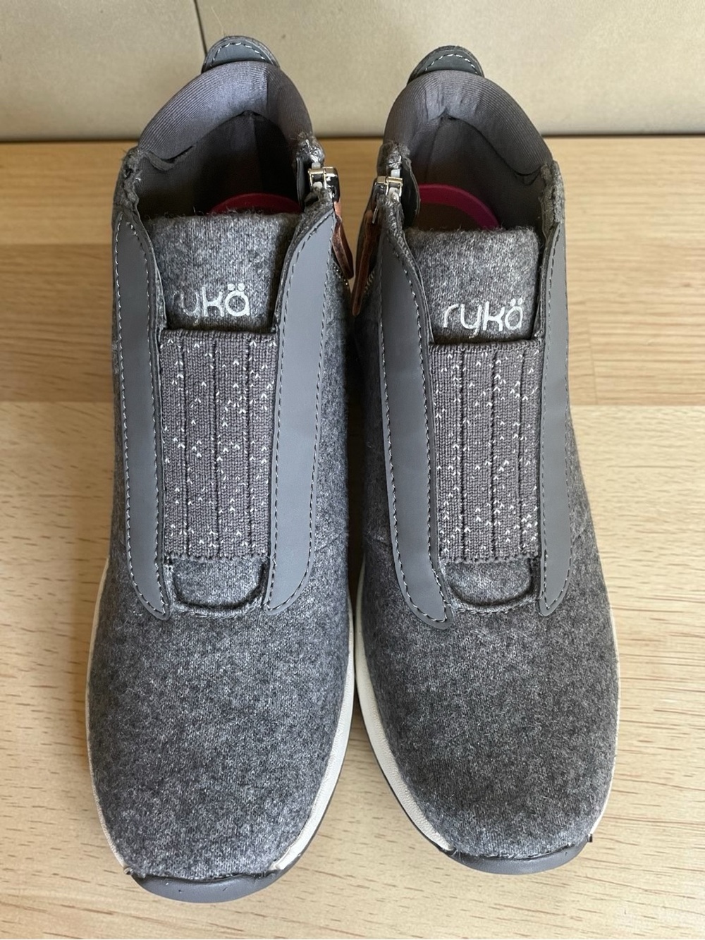 Ryka Gwyn Wool-Blend Ankle Sneaker Boots Women’s Size 7.5 NWoT‎